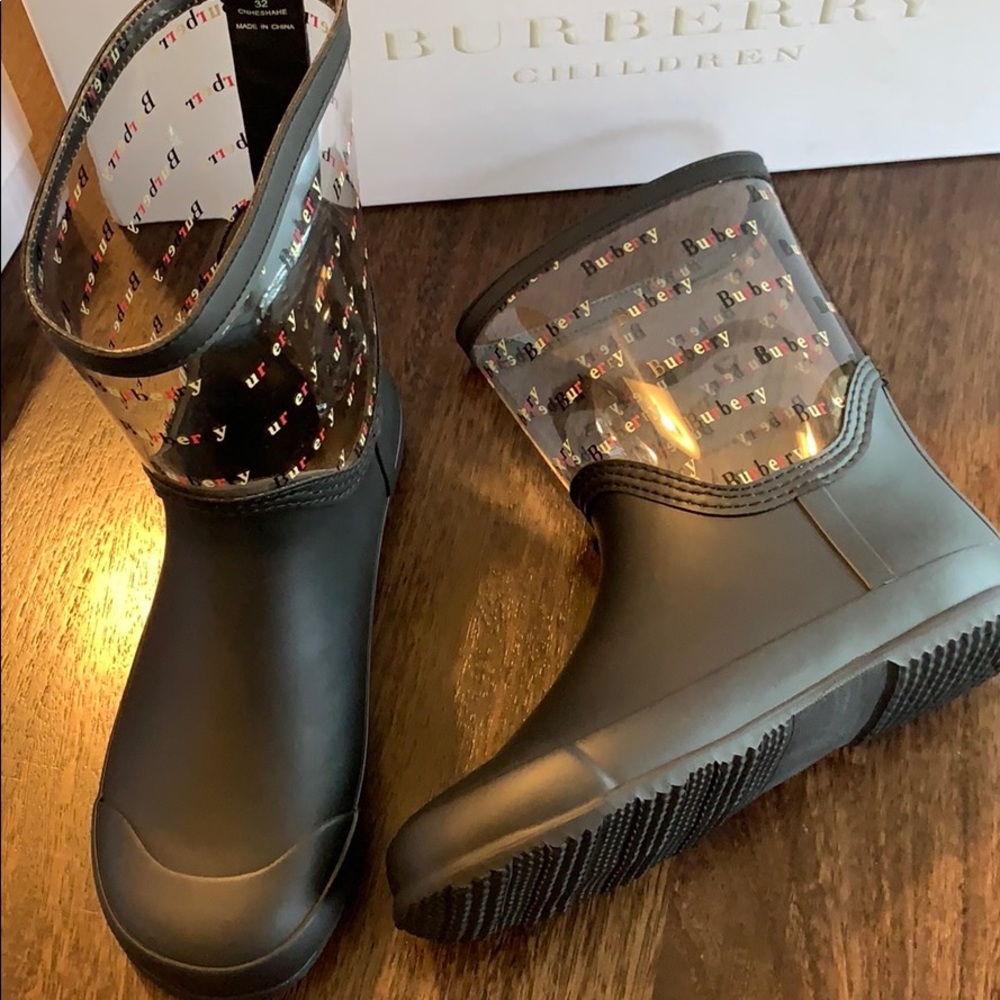 Burberry Frosty Waterproof children Rain Boot - Picture 3 of 8